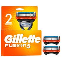 Carga para Aparelho de Barbear Gillette Fusion 5 com 2 unidades Carga para Aparelho de Barbear Gillette Fusion 5 com 2 unidades