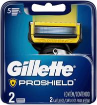 Carga para Aparelho de Barbear Gillette Fusion Proshield 2 unidades Carga para Aparelho de Barbear Gillette Fusion Proshield 2 unidades