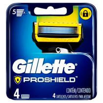 Carga para Aparelho de Barbear Gillette Proshield com 4 Cartuchos Carga para Aparelho de Barbear Gillette Proshield com 4 Cartuchos