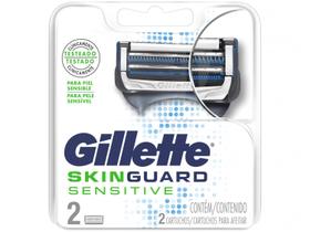 Carga para Aparelho de Barbear Gillette - Skinguard Sensitive 2 Unidades