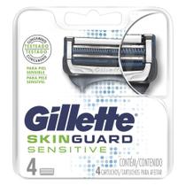 Carga para Aparelho de Barbear Gillette Skinguard Sensitive 4 unidades