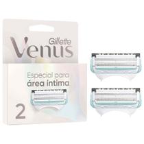 Carga para Aparelho de Depilação Feminino - Gillette Venus Íntima 2 Unidades