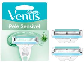 Carga para Aparelho de Depilação Gillette Venus Pele Sensível 2 Unidades