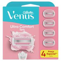 Carga para Aparelho de Depilação Gillette Venus Ultra Comfort Spa 4 Unidades Carga para Aparelho de Depilação Gillette Venus Ultra Comfort Spa 4 Unidades