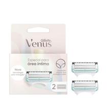 Carga Para Aparelho de Depilar Gillette Venus 2 Unidades Carga Para Aparelho de Depilar Gillette Venus 2 Unidades