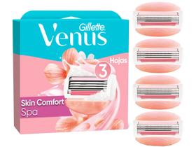Carga para Aparelho de Depilar Gillette Venus Spa 4 Unidades Carga para Aparelho de Depilar Gillette Venus Spa 4 Unidades