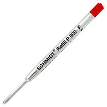 Carga para caneta esferográfica Schmidt P900 ponta fina tinta vermelha 9,8 cm Carga para caneta esferográfica Schmidt P900 ponta fina tinta vermelha 9,8 cm