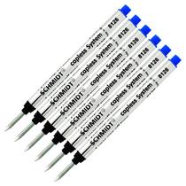 Carga para Caneta Rollerball Schmidt 8126 Longa Sem Tampa Tinta Azul Ponta Fina 0,6mm Carga para Caneta Rollerball Schmidt 8126 Longa Sem Tampa Tinta Azul Ponta Fina 0,6mm