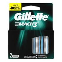 Carga para Gillette MACH3 - Contém 2 Uni.