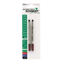Carga para rollerball SCHMIDT P8127 média 0,7 mm preta, pacote com 2 Carga para rollerball SCHMIDT P8127 média 0,7 mm preta, pacote com 2