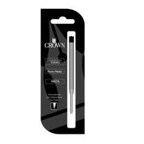 Carga Refil Caneta Crown Ca14007p Tipo Parker Esfero Preto Carga Refil Caneta Crown Ca14007p Tipo Parker Esfero Preto