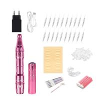 Carga sem fio Sobrancelha Tattoo Machine Kit, Microshading, permanente Maquiagem Machine Set