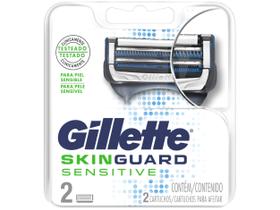 Carga Skinguard Sensitive com 2 Cartuchos - Gillette