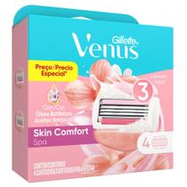 Carga Venus Gillette Ultra Comfort Spa Refi Preço Especial 4 Unidades