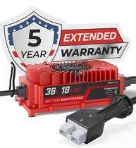 Cargador de Batería FORM 36V 18AMP para Carritos de Golf EZGO