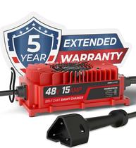 Cargador de Batería FORM 48V 15AMP para Carritos de Golf EZGO RXV y TXT