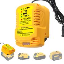Cargador de Batería HXTMOJU 20V Compacto con Pantalla LED 110-220V