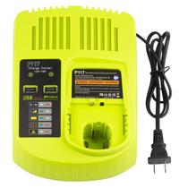 Cargador de Batería TREE.NB P117 Dual USB 110V para Ryobi 12-18V