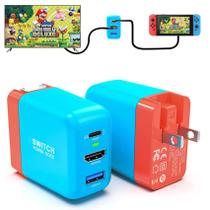 Cargador Dock Portátil Mirabox para Nintendo Switch
