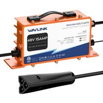 Cargador para Carro de Golf WAVLINK GS950C 48V 15A 810W Impermeable IP67