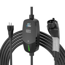 Cargador para Vehículos Eléctricos EVDANCE Nivel 1/2 6-16A Ajustable Cable de 7.5 m 110V-240V IP66