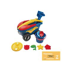 Cargo com Acessórios 11 Peças Clube do Siri Azul - MOR Cargo com Acessórios 11 Peças Clube do Siri Azul - MOR