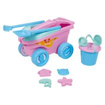 Cargo com Acessórios 11 Peças Clube do Siri Rosa Cargo com Acessórios 11 Peças Clube do Siri Rosa