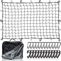 Cargo Net ZUOZE Natural Latex Core Super Duty para caçamba de caminhão