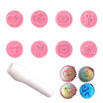 Carimbo Amor Brigadeiro Biscoito Te amo Coração Confeitaria Confeitaria Doces Gourmet Massas Carimbo Amor Brigadeiro Biscoito Te amo Coração Confeitaria Confeitaria Doces Gourmet Massas