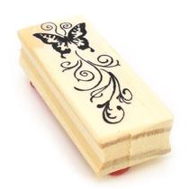 Carimbo Arte Fácil Borboletas Arabesco CA-285 - 8,5x3,5cm Carimbo Arte Fácil Borboletas Arabesco CA-285 - 8,5x3,5cm