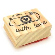 Carimbo Arte Fácil Câmera CA-676 - 4,5x5,5cm Carimbo Arte Fácil Câmera CA-676 - 4,5x5,5cm