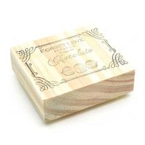 Carimbo Artesanal 6X7 Forget Love - LC-163