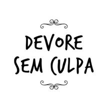 Carimbo Artesanal Devore sem Culpa - Cod.RI-063 - Rizzo Confeitaria