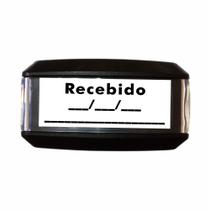 Carimbo Automatico Autoentintado RECEBIDO com Campo para Data Nykon 302 (14x38mm)