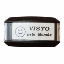 Carimbo Automatico Autoentintado VISTO PELA MAMÃE 14x38mm