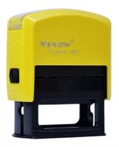 Carimbo Automático Nykon 302 amarelo