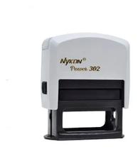 Carimbo Automático Nykon 302 Cinza Carimbo Automático Nykon 302 Cinza