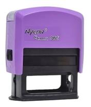 Carimbo Automático Nykon 302 Lilás Carimbo Automático Nykon 302 Lilás