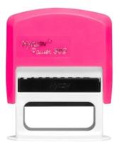 Carimbo Automático Nykon 302 Rosa Neon