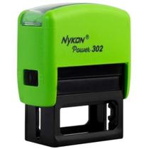 Carimbo Automático Nykon 302 Verde Limão