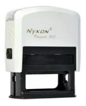Carimbo Automático Nykon Power 302 Branco
