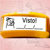Carimbo Automático Pedagógico VISTO - Flork - Nykon Carimbo Automático Pedagógico VISTO - Flork - Nykon