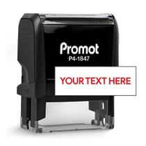 Carimbo Automático Personalizado Promot Médio 1 Linha Carimbo Automático Personalizado Promot Médio 1 Linha