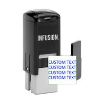 Carimbo automático personalizado quadrado médio 2 cm Infusion Carimbo automático personalizado quadrado médio 2 cm Infusion