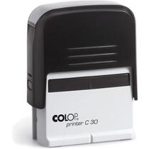 Carimbo Automático Print30 Preto Com Branco - Colop