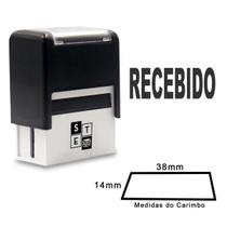 Carimbo Automático Recebido Preto