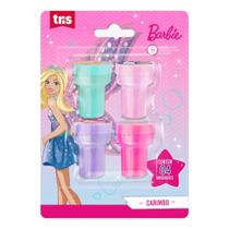 Carimbo autotintado barbie 4un - tris