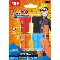 Carimbo autotintado naruto cart 4 un - TRIS