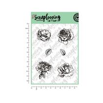 Carimbo Cartela Florais Diversos