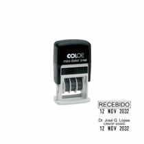 Carimbo Colop Mini Datador S160 c/ Espaço para Texto Carimbo Colop Mini Datador S160 c/ Espaço para Texto
